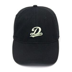 Dreamville Records Style: Uppercase 'D' Embroidered Hat with Velcro Backstrap